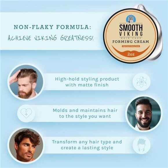 Forming Cream - High Hold Styling Cream for Matte Finish, Men's - Picture 3 of 7